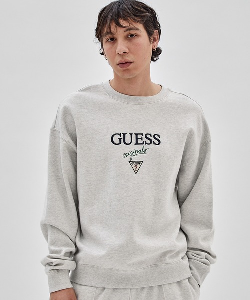 GUESS トレーナー スウェット GUESS/ゲス GO BAKER LOGO