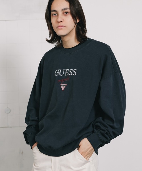 GUESS トレーナー スウェット GUESS/ゲス GO BAKER LOGO