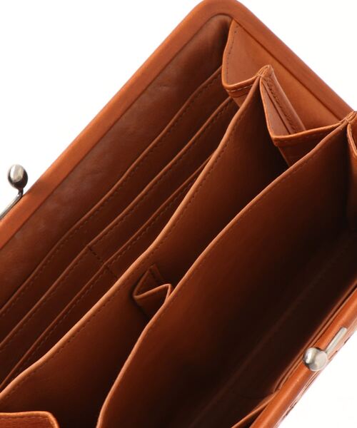 genten（ゲンテン） 財布 カットワーク 口金長財布 レディース メンズ