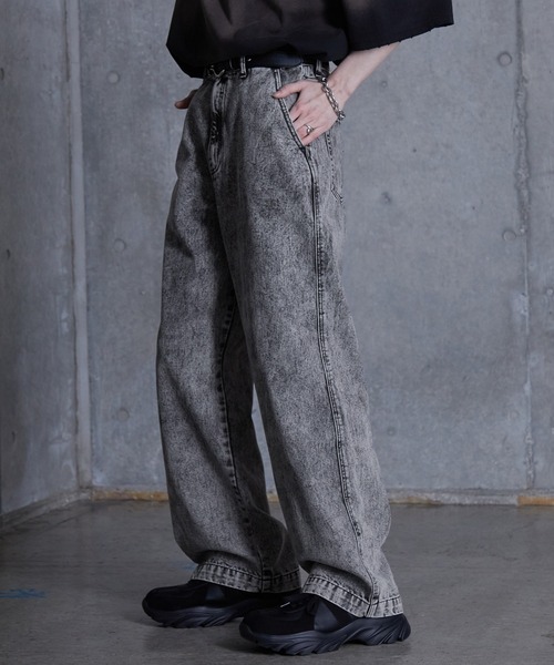 デニム・ジーパン HUECLOSET Vintage Wide Denim Pants SE480 loose wide denim | ARULLE