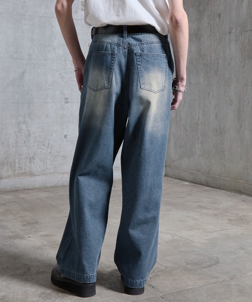 SERACE ワイドパンツ ジーンズ 「SERACE」Loose silhouette vintage