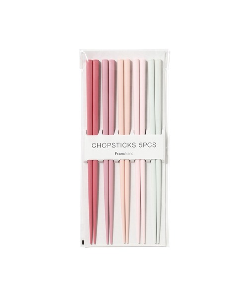Francfranc（フランフラン） カトラリー CHOPSTICKS 5色セット SWEET