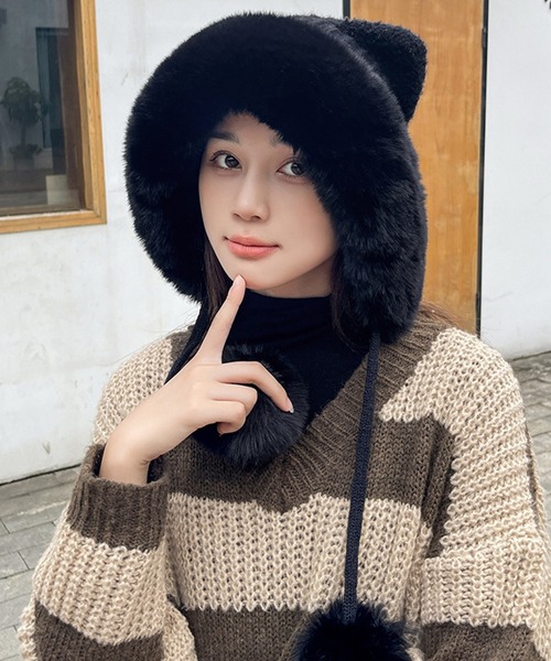 STYLEBLOCK（スタイルブロック） ニット帽 ニットキャップ ぽんぽん