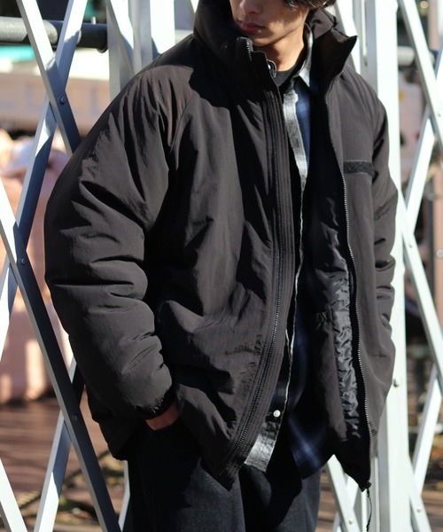 ダウンジャケット ダウン LEVEL7 JACKET フェイクダウン ミリタリー