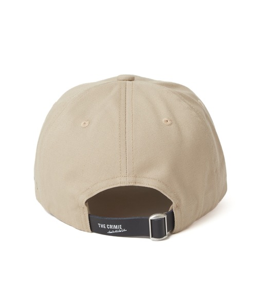 MOBSTAR モブスター　DAD cap stone キャップ　帽子　ベージュ CRIMIE（クライミー） キャップ 帽子 BLACK HEART WAPPEN DAD CAP