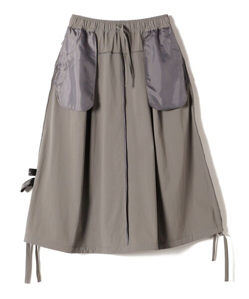 SHIPS（シップス） スカート SHIPS Primary Navy Label:「洗濯機可能