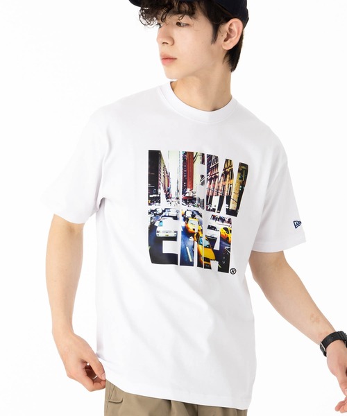NEW ERA tシャツ ニューエラ 半袖Tシャツ ONSPOTZ別注 LANDSCAPE