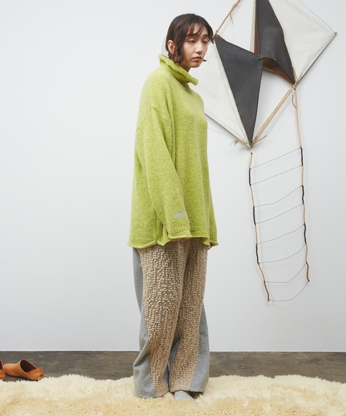 Dulcamara（ドゥルカマラ） セーター ニット Mixブークレーハイネック