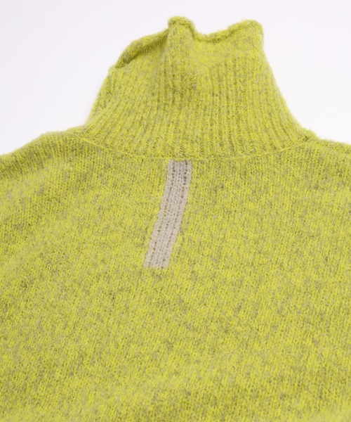 Dulcamara（ドゥルカマラ） セーター ニット Mixブークレーハイネック