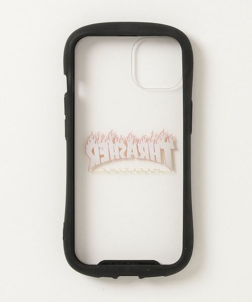 THRASHER（スラッシャー） スマホケース FLAME MAGZINE Logo Easy Grip