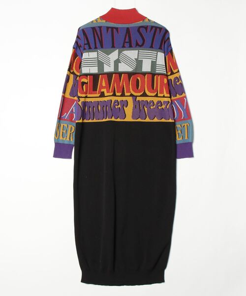 HYSTERIC GLAMOUR」 ニットワンピース FREE ブラック レディース  