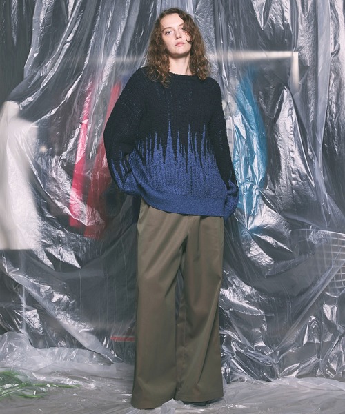 MAISON SPECIAL（メゾンスペシャル） スラックス 「UNISEX」120/2/2