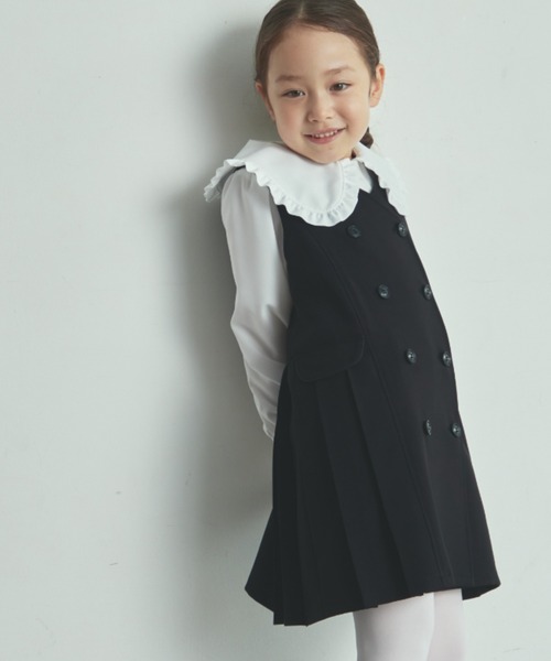 Classic Schoolサイドプリーツジャンパースカート 2476-7344.jpg