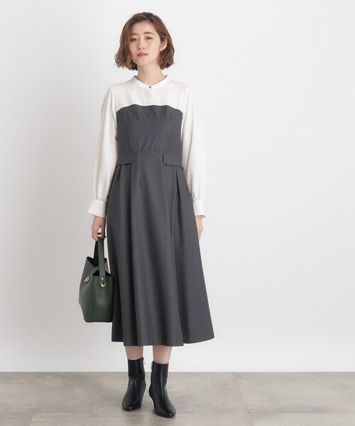 grove ワンピース ビスチェドッキングワンピース : ZOZOTOWN