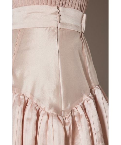 パンツ オーガンジープリーツスコショ レディース : 85728937  