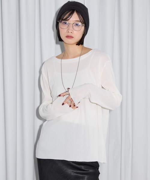tシャツ シアーベロアトップス レディース tシャツ シアーベロアトップス レディース : ZOZOTOWN Yahoo!店