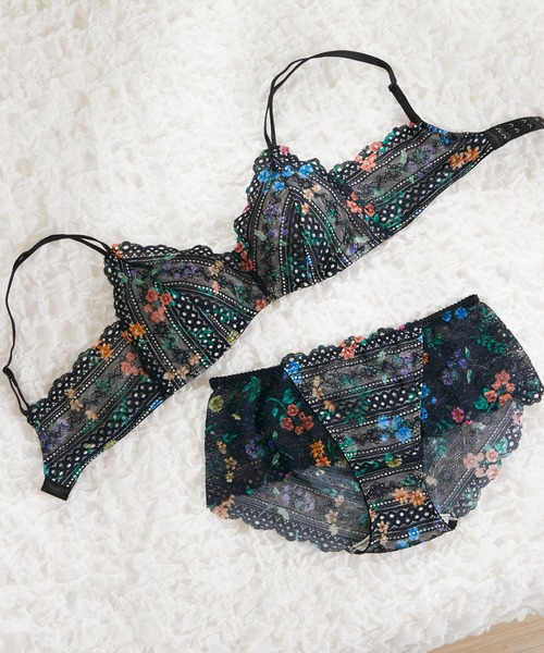 une nana cool ブラジャー MADE WITH LIBERTY FABRIC 特別な日