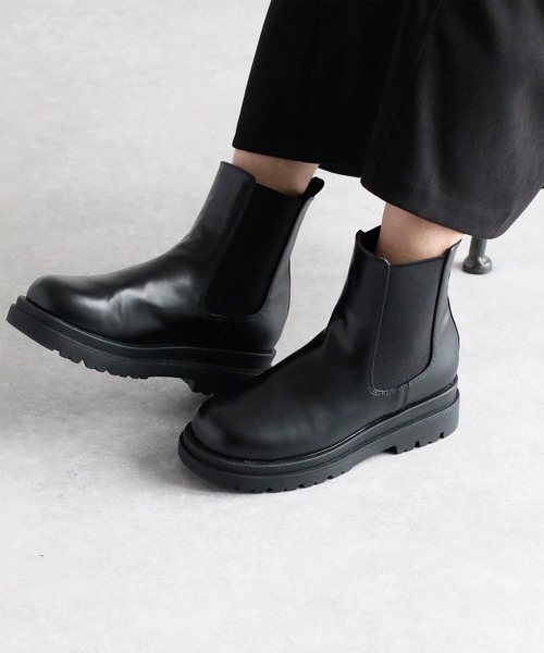 cepo（セポ） ブーツ 「軽量」サイドゴアブ−ツ レディース : ZOZOTOWN