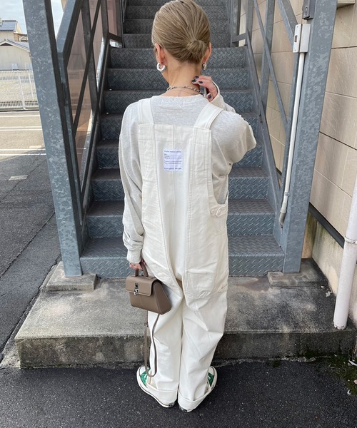 【INTERPLAY×AYA】コラボ サスペンダー付きカーゴパンツサロペット INTERPLAY×AYA】コラボ サスペンダー付きカーゴパンツサロペット