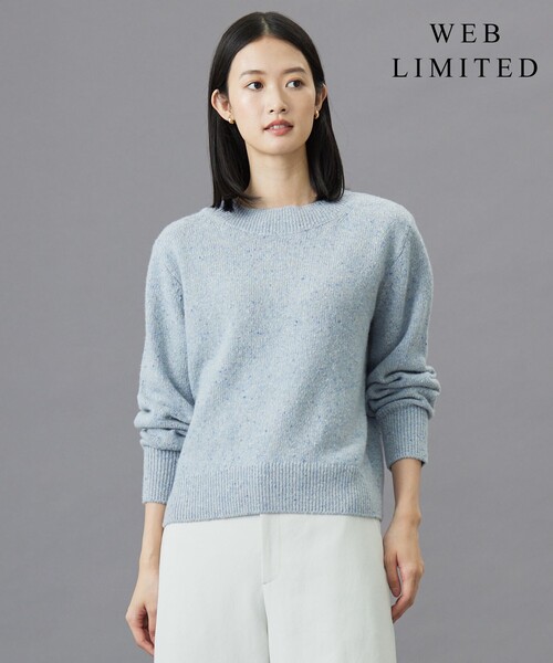 【WEB限定・洗える】WOOLY NEP クルーネックニット J.PRESS ニット セーター 「WEB限定・洗える」WOOLY NEP クルー