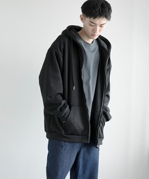 aimoha パーカー men BASIC ZIP PARKA べシックジップパーカー裏