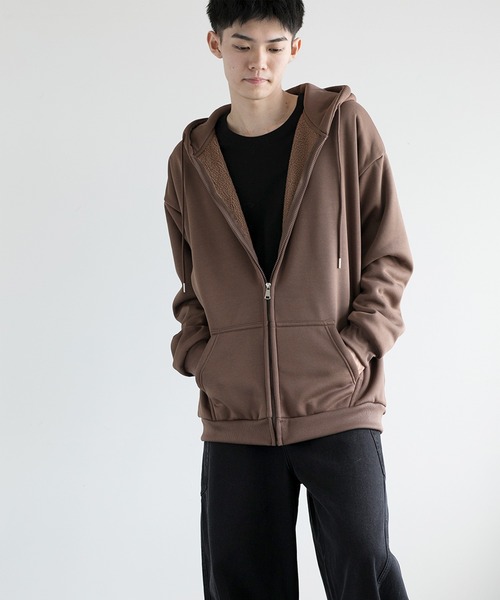 aimoha（アイモハ） パーカー aimoha men BASIC ZIP PARKA べシック