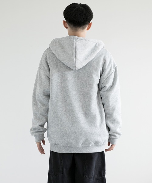 ベーシックパーカー aimoha（アイモハ） パーカー aimoha men BASIC ZIP PARKA べシック