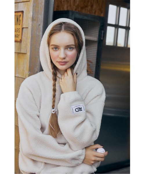 rienda（リエンダ） パーカー 「RIENDA GOLF」RDルーズボアパーカー 秋