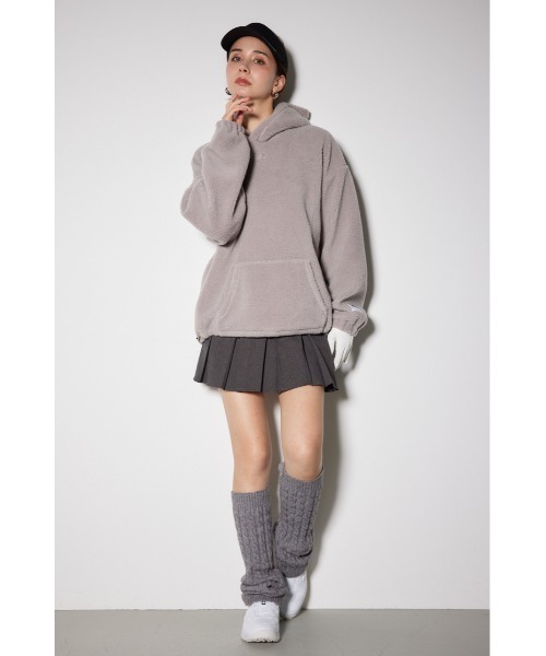 【新品】RIENDA GOLF レディースパーカー　Sサイズ rienda（リエンダ） パーカー 「RIENDA GOLF」RDルーズボアパーカー 秋