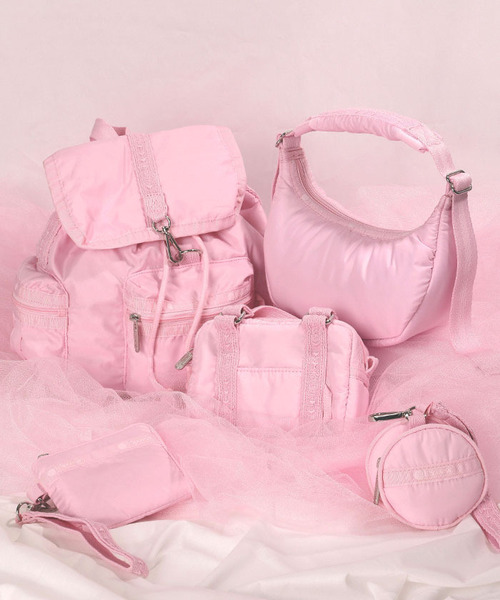 極美品✨レスポートサック　リュック　ソリッド　パウダーピンク　大容量　0834 極美品✨レスポートサック リュック ソリッド パウダーピンク 大