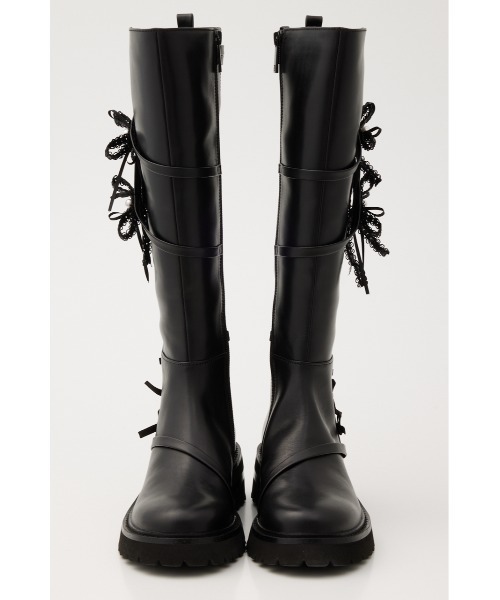 スタッカート⭐︎ ロングブーツ‥⭐︎ STACCATO（スタッカート） ブーツ ミラノリボンロングブーツ