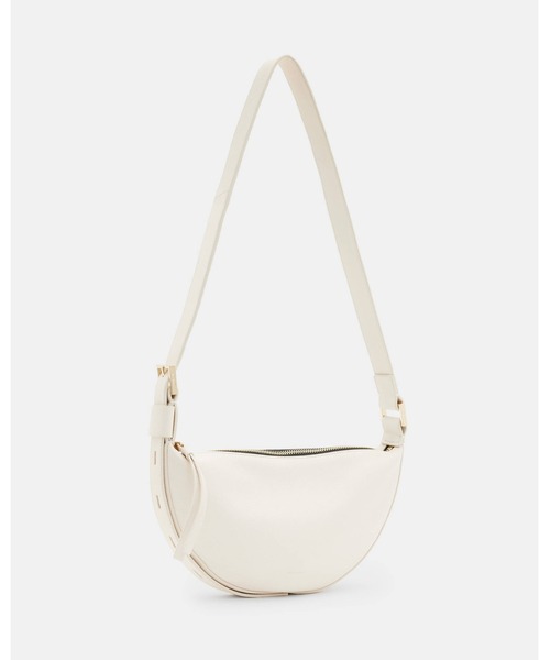 ショルダーバッグ バッグ HALF MOON LEATHER CROSSBODY BAG | ハーフ ムーン レザー クロスボディ バッグ レディースの画像