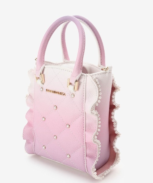 （新品未使用）Samantha Vega ショルダーハンドバック Samantha Vega ショルダーバッグ バッグ グラデーションパール