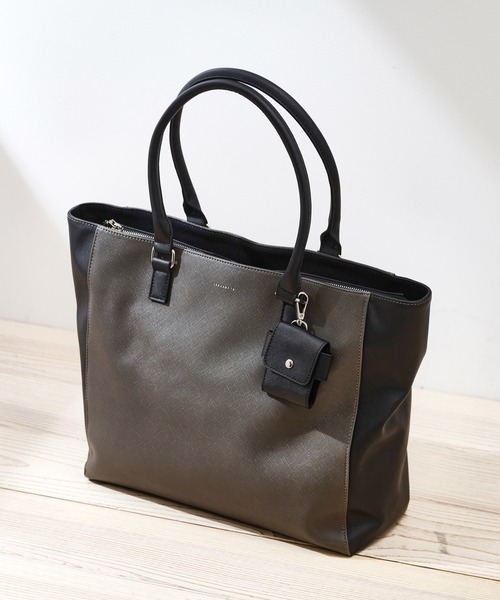 THE SHOP TK トートバッグ 「A4サイズ／ビジネスでも使える」合皮