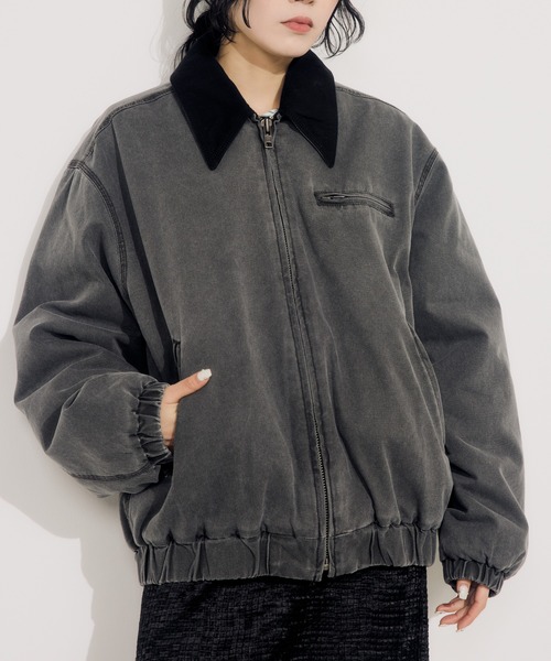 某メーカー by THROW SLY コットン JK WORK COTTON アウター ブルゾン ジャケット・アウター