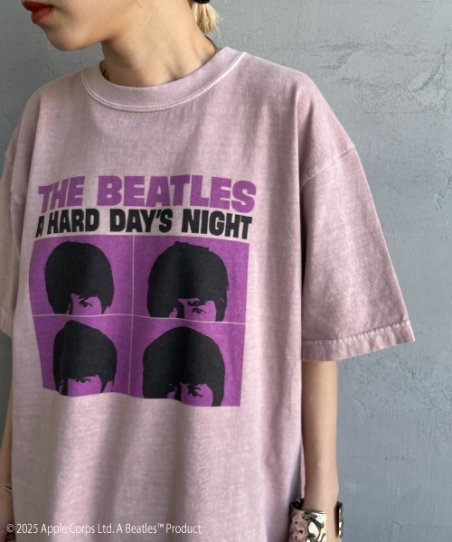 【GOOD ROCK SPEED】THE BEATLES T パープル GOOD ROCK SPEED tシャツ 「GOOD SPEED/グッドロックスピード