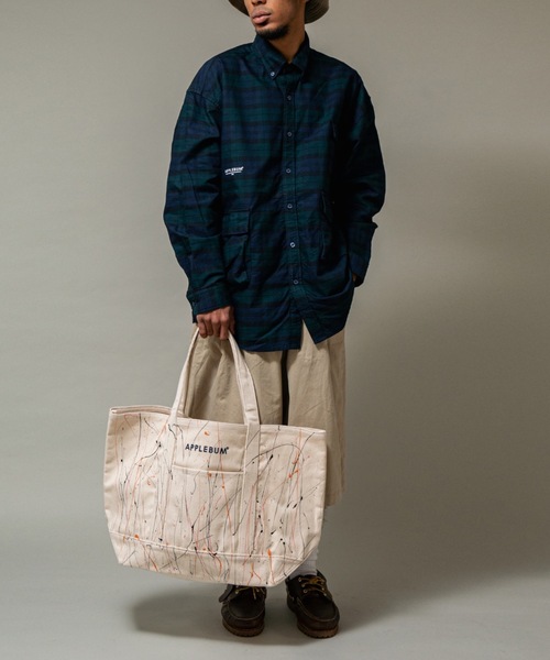 PAINT TOTEBAG [TIEDYE FREAK] アップルバム　新品 APPLEBUM（アップルバム） トートバッグ Paint Totebag 「TiEDYE FREAK