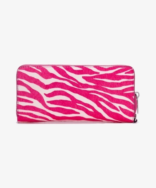 MICHAEL KORS 財布 JET SET TRAVEL ゼブラプリント カーフヘア