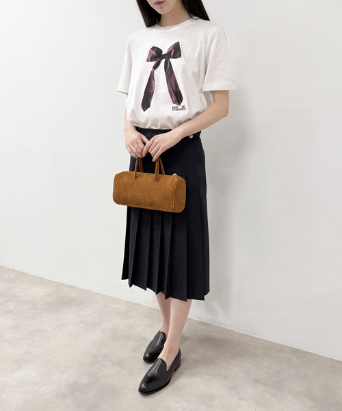 OFFERMANN ボストンバッグ 本革 大容量 グリーン 2255 EDIT. FOR LULU ボストンバッグ abc スウェードボストンバッグ