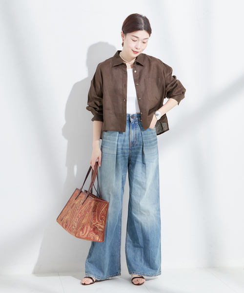journal standard L'essage ブラウス シャツ ヨーロピアン