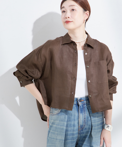 journal standard L'essage ブラウス シャツ ヨーロピアン