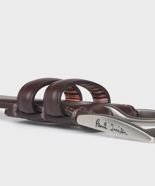 Paul Smith ベルト クラシックバックル レザーベルト「150706 CM