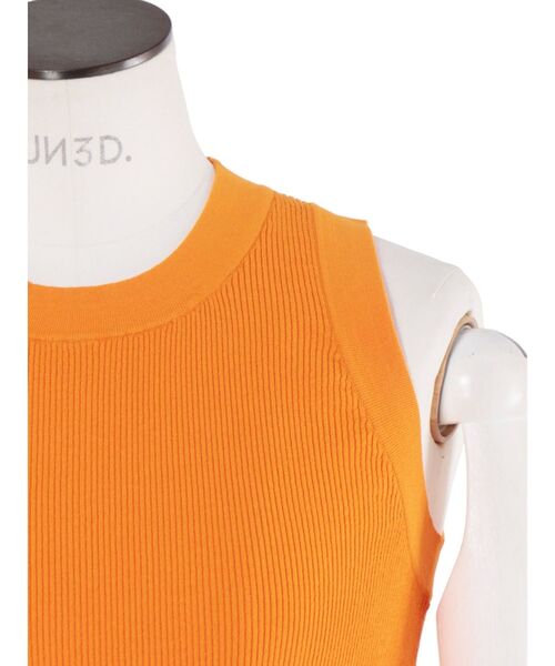 UN3D.（アンスリード） タンクトップ ノースリーブ BASIC RIB KT TT