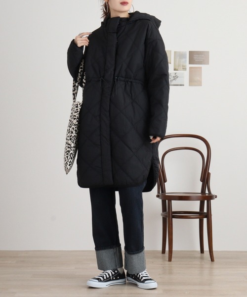 「mitis」 コート M ブラック レディース_画像8