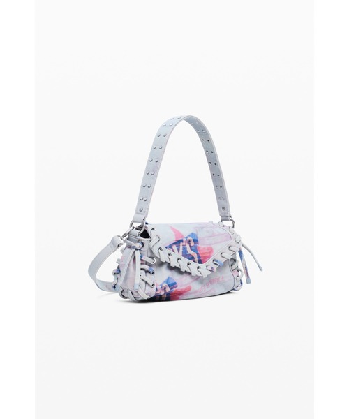 Desigual デシグアル　ポーチ　ミニバッグ デシグアル Desigual テクスチャーパッチワーク ミニバッグ