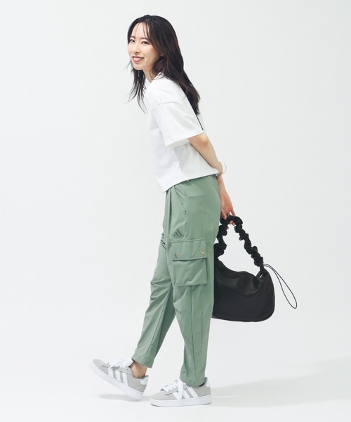 adidas カーゴパンツ アディダス ストレッチウーブン レディース