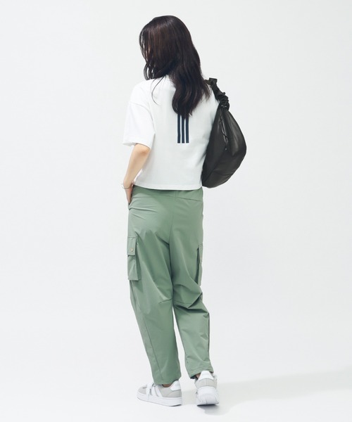 adidas カーゴパンツ アディダス ストレッチウーブン レディース