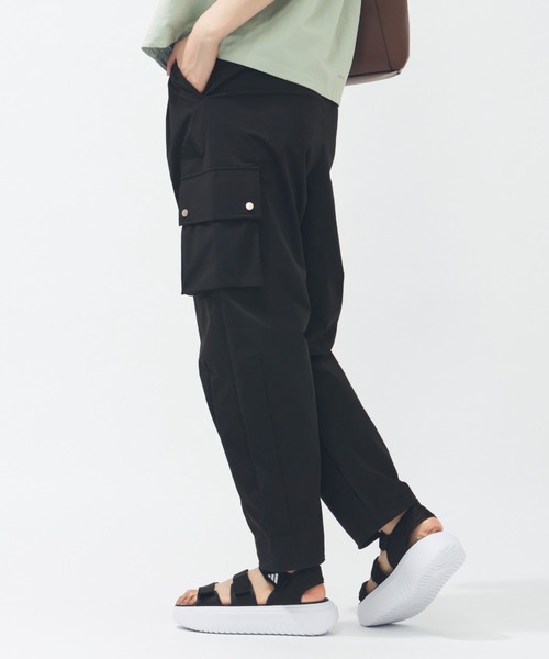 L アディダスオリジナルス カーゴパンツ ワイドパンツ ウーブンパンツ adidas カーゴパンツ ストレッチウーブン / アディダス