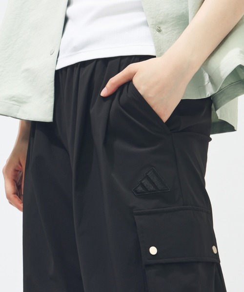 adidas カーゴパンツ アディダス ストレッチウーブン レディース