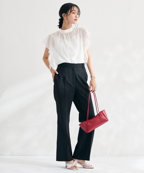 MISCH MASCH（ミッシュマッシュ） パンツ 新色追加 WEB限定フレア